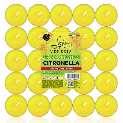 Citronella Candles 25 pcs Liabel