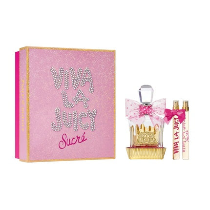 Juicy Couture Viva La Juicy Sucre 3 Piece Set Gourmand Fragrance