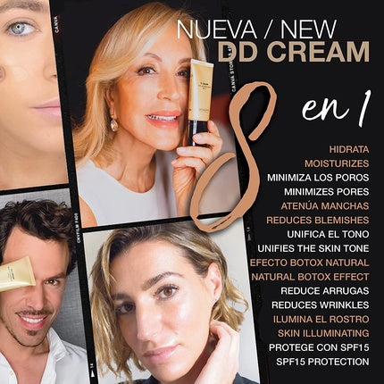 Atashi Anti-Ageing DD Cream with Colour Light Nude Tone SPF15 50ml