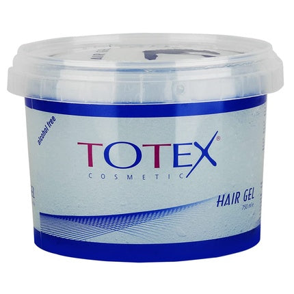 Totex Extra Strong Hair Styling Gel Hard and Shiny Effect 750ml