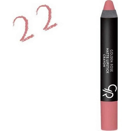 GOLDEN ROSE Matte Lipstick Crayon 22