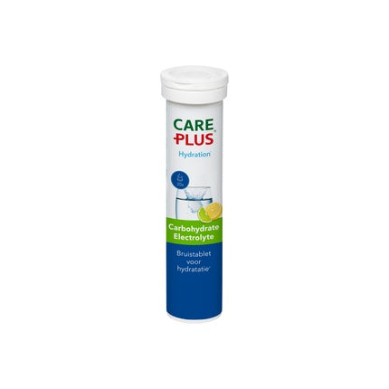 Care Plus Carbohydrate Electrolyte Effervescent Tablet Lemon - Hydration And Energy Support