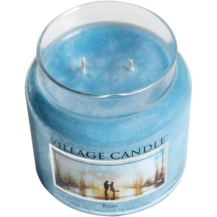 Ibili Rain Large Jar Candle 737g Silver 30x8x5cm