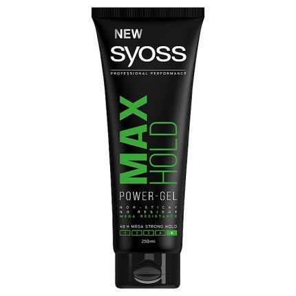 Syoss Gel Max Hold Hair Gel Mega Strong Hold 250ml