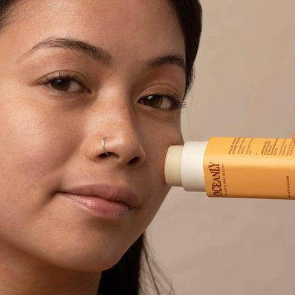 ATTITUDE Oceanly Face Cream Stick EWG Verified Plastic-free Plant and Mineral-Based Ingredients Vegan Skin Care Products PHYTO GLOW Unscented 30 grams