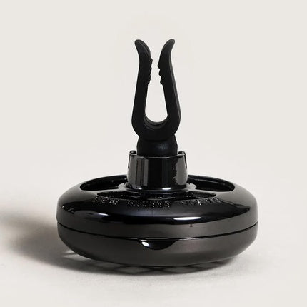 MAISON BERGER Refillable Car Air Freshener Vent Clip Diffuser Set 1.75" Diameter x 1.25" Depth Made in France Resonance Gunmetal