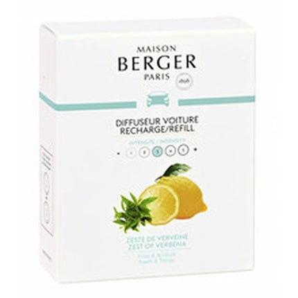 Maison Berger Paris Zest Of Verbena Car Diffuser Rechargerefill 2 Pieces