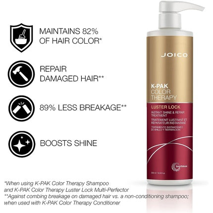 Joico K-Pak Color Therapy Luster Lock Instant Shine and Repair Treatment 500ml