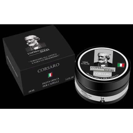Corsaro Matte Hair Paste 100ml - Perfect For Styling And Finishing