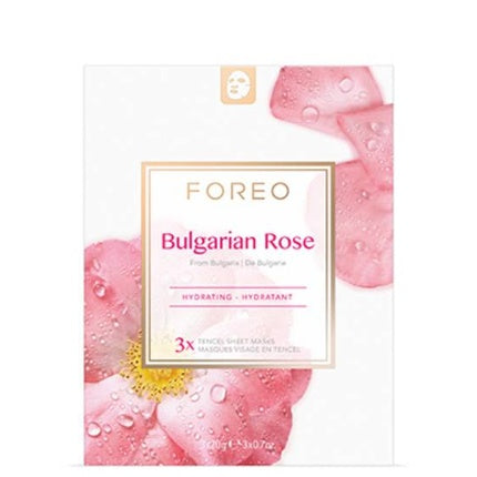 Foreo Bulgarian Rose Sheet Mask 3x20g