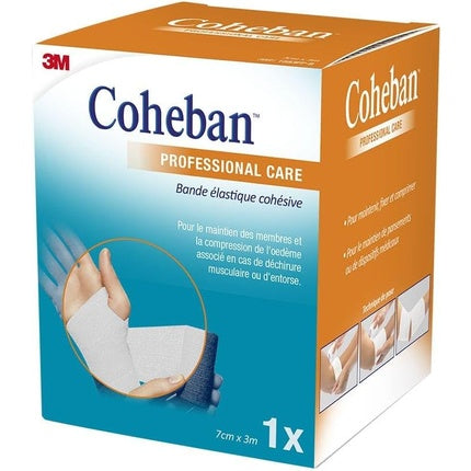 3M Coheban Cohesive Contention Strip 3m x 7cm - White