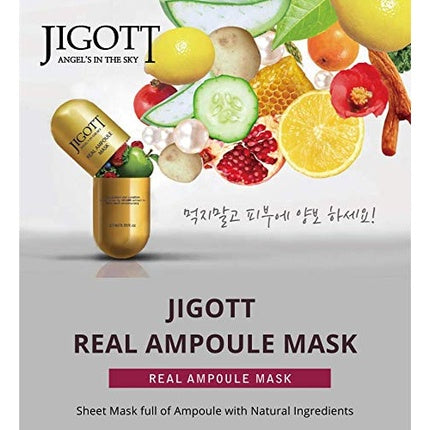 Green Tea Real Ampoule Mask Korean Cosmetics Sheet Masks 27ml