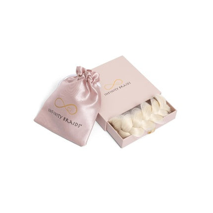 Infinity Braids Messy Braid Viènne Diamond Frost