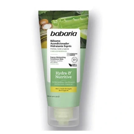Babaria Hydra & Nutritive Conditioning Balm 200ml Hydrating Conditioner For Normal Hair