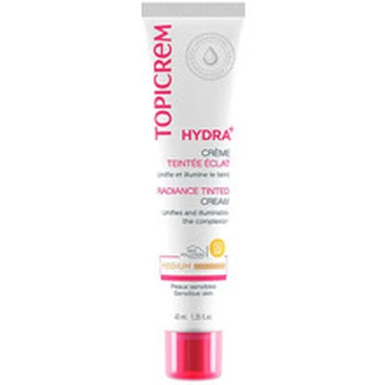 Topicrem Hydra Radiance Tinted Cream Spf 50 40 Ml