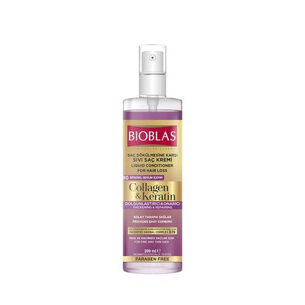 BIOBLAS Collagen + Keratin Liquid Conditioner Spray 200ml
