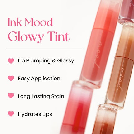 Peripera Ink Mood Glowy Tint 02 Coral Influencer