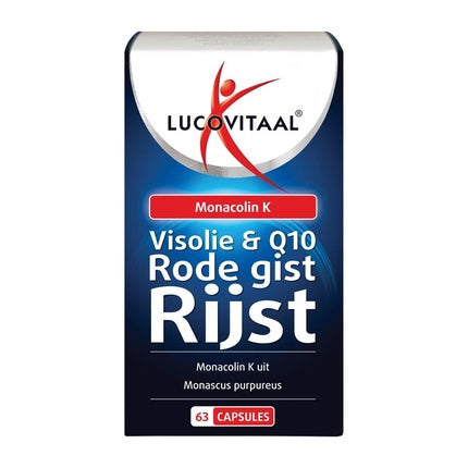 Lucovitaal Red Yeast Rice + Fish Oil Coenzyme Q10 Dietary Supplement