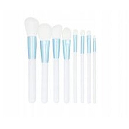 Mimo Makeup Brush Set White 9 Pieces Brush Set