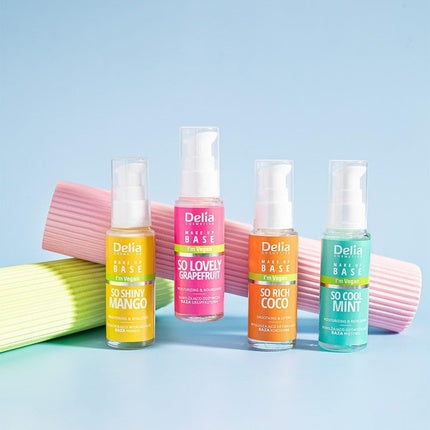 Delia Vitalizing Vegan Brightening Base So Shiny Mango 30ml