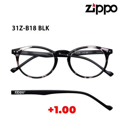 Zippo Zippo 31z-B18-Blk100 Reading Glasses 1.00
