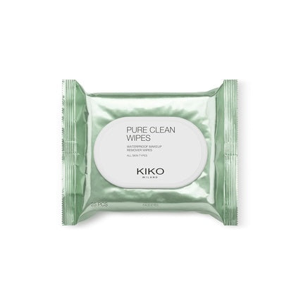 Kiko Milano Pure Clean Makeup Remover Wipes for Face and Eye Area