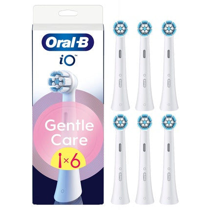 Oral B Oral-B Io Series Gentle Care Replacement Brush Heads - White - 6 Count