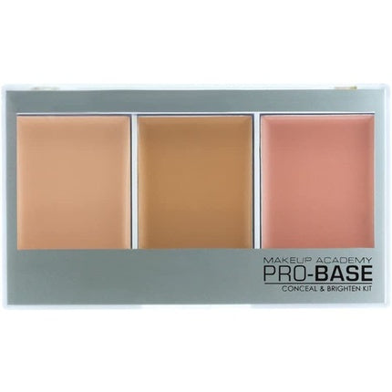 MUA Pro Base Conceal & Brighten Trio Kit Porcelain Beige 11g