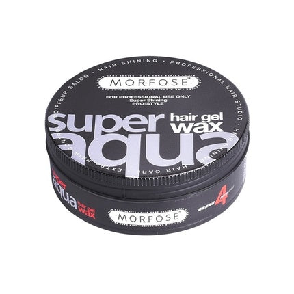 Morfose Hair Aqua Gelwax Super Black 150ml Perfect For Styling And Holding Your Hair
