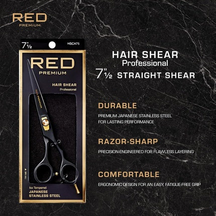 Red By Kiss Premium Artisan Professional Hair Shears Ice Tempered Japanese
