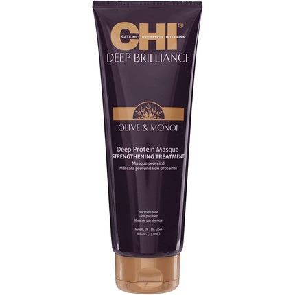 CHI Deep Brilliance Deep Protein Masque Strengthening Treatment 237ml