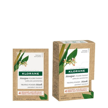 Klorane Hair Mask Against Dandruff Treating Powdermask 8 X 3 Grams