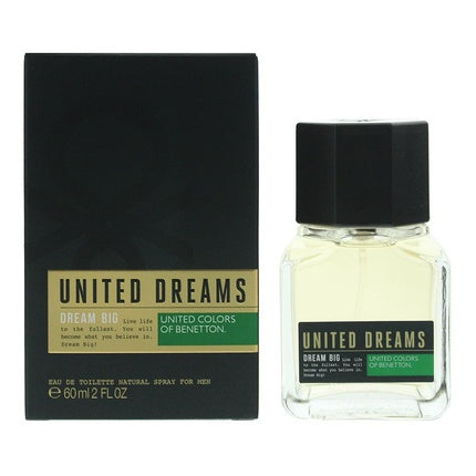Benetton United Dreams Dream Big Eau De Toilette 60ml Men Spray