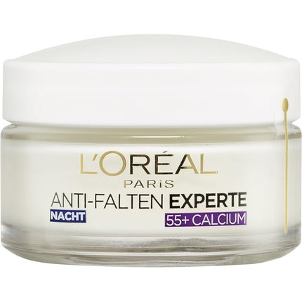 L'Oréal Paris Anti-Ageing Night Cream with Calcium to Reduce Wrinkles 50ml