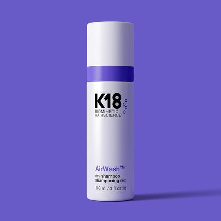 K18 Airwash Dry Shampoo Non-Aerosol Balances Scalp & Controls Excess Oil