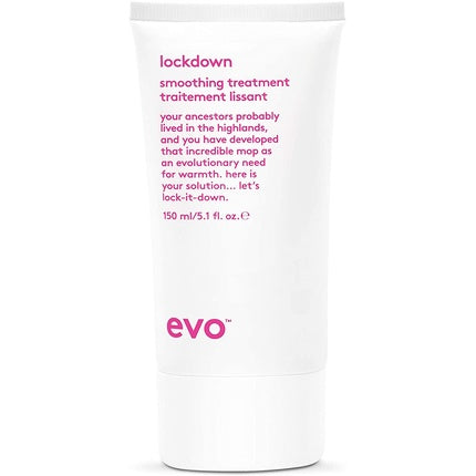 Evo Lockdown Smoothing Treatment Leave-In Hair Treatment 5.1 Fl Oz