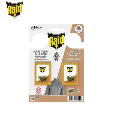 Raid Tarme Gel Cedar 2ea - Home Fragrance