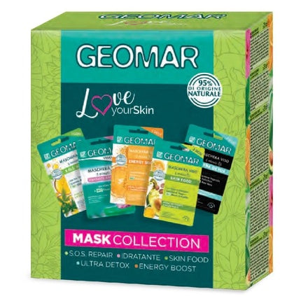 GEOMAR Facial Masks 5 Pcs Gift Set