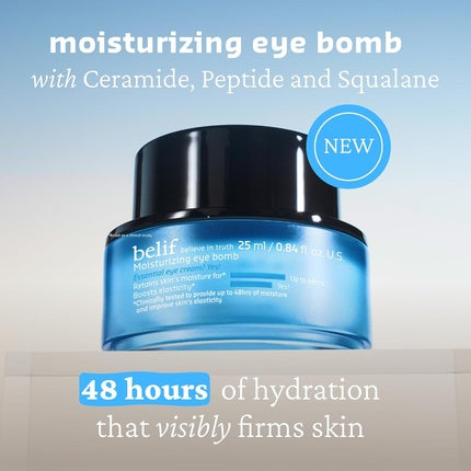 Belif The True Cream Moisturizing Eye Bomb - Firms and Reduces Fine Lines