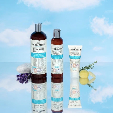 Curlsmith Hydro Style Flexijelly Vegan Defining Gel for Wavy and Curly Hair