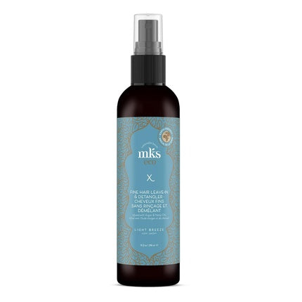 MKS eco X Leave-In Treatment & Detangler with Moroccan Argan Oil and Hemp Seed Oil Vegan & Cruelty Free Fine Hair Light Breeze 10 Fl Oz