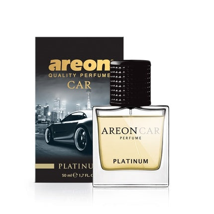 Areon Car Perfume Glass Platinum Spray 50ml - Premium Car Fragrance