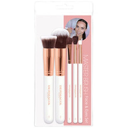 Dermacol Rose Gold Brush Set D51 D55 D81 D82 D83 Cosmetic Brush Set