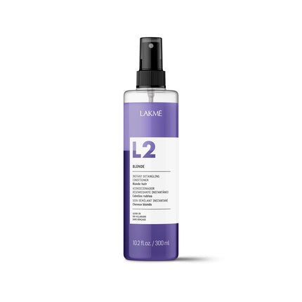 Lakmé L2 Blonde Bi-Phase Conditioner Detangling Spray for Hair Leave-In
