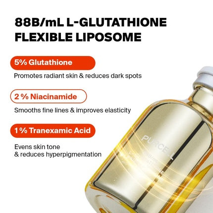 Glutathione Face Serum High Concentration with Vitamin B3 and Vitamin E