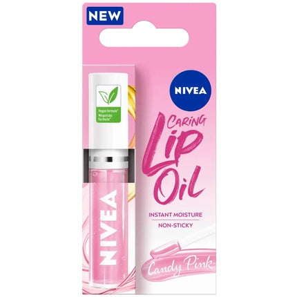 Nivea Caring Lip Oil Candy Pink Moisturizing Lip Oil 5.5ml