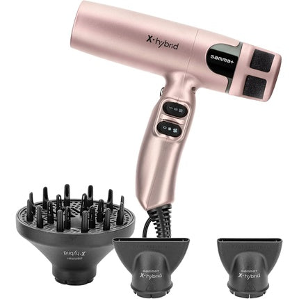 Gamma+ X-Hybrid Ionic Hair Dryer Lightweight Quiet Ergonomic Digital