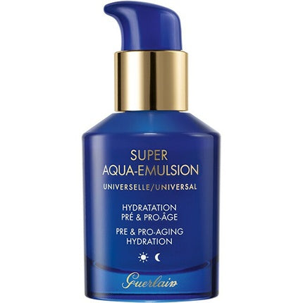 Guerlain Super Aqua Emulsion Universal 50ml Hydrating Skin Emulsion Pre & Proaging Hydration