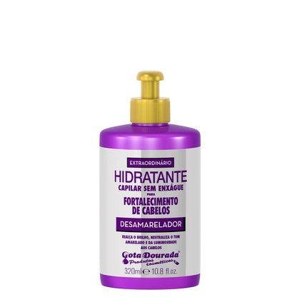 Gota Dourada Strengthening Anti-Yellowing Leave-In Cream 320ml