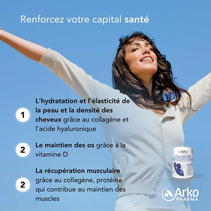 Arkopharma Collagen for Skin, Hair, Bones & Muscles 260g